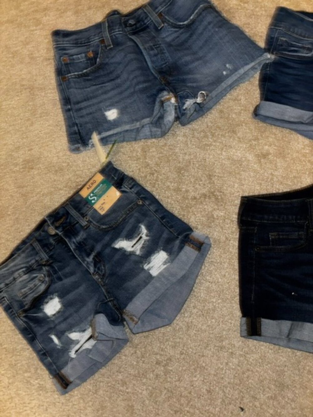 Six pairs of denim shorts - Bundle - Picture 3 of 4